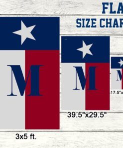 texas flag with initial tqn285f 4863