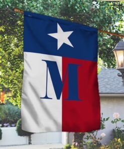 texas flag with initial tqn285f 5722