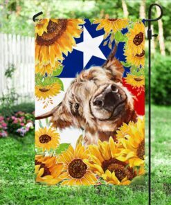 texas longhorn flag sunflower lnt120f 1797