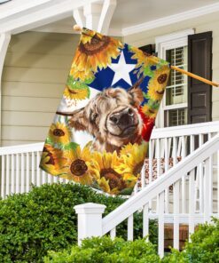 texas longhorn flag sunflower lnt120f 3121