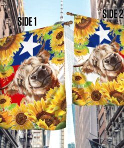 texas longhorn flag sunflower lnt120f 3665