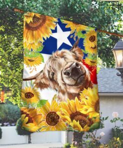 texas longhorn flag sunflower lnt120f 6176