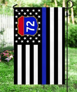 thin blue line american flag bnn231f 2249