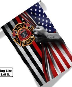 thin red line firefighter flag tpt591f 1945