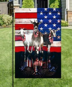 three goats american flag 3920