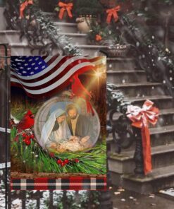 time jesus born flagwix™ jesus christmas flag 6209