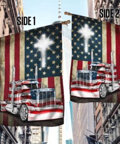 trucker cross flag lha1965fv9 8532