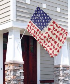 turtle celebrate fourth of july independence day flag 1955