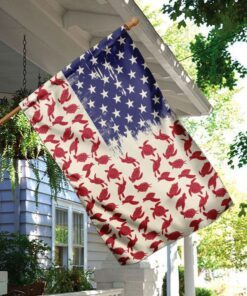 turtle celebrate fourth of july independence day flag 8290