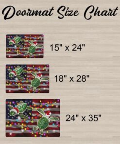 turtle christmas doormat merry christmas lnt672dm 1121