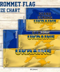 ukraine grommet flag be strong ukraine bnl541gf 5659