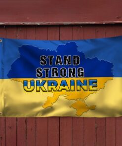 ukraine grommet flag be strong ukraine bnl541gf 6952