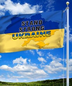 ukraine grommet flag be strong ukraine bnl541gf 7622