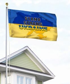 ukraine grommet flag be strong ukraine bnl541gf 7958