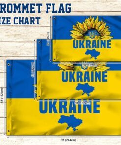 ukraine peace sunflower grommet flag ddh3385gf 2754