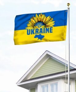 ukraine peace sunflower grommet flag ddh3385gf 7358