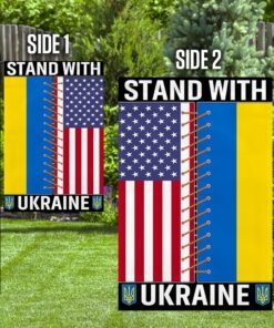 ukrainian american flag stand with ukraine flag trl1935f 3919