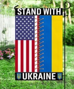 ukrainian american flag stand with ukraine flag trl1935f 6878