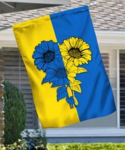 ukrainian flag sunflower ukrainian flag trv1924f 7779