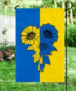 ukrainian flag sunflower ukrainian flag trv1924f 8022