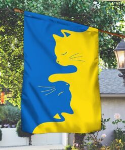 ukrainian flag ukraine cat bnn199f 6635