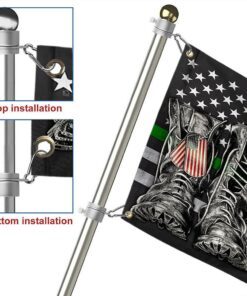 veteran flag proud u.s. veteran american grommet flag qtr40gf 2415