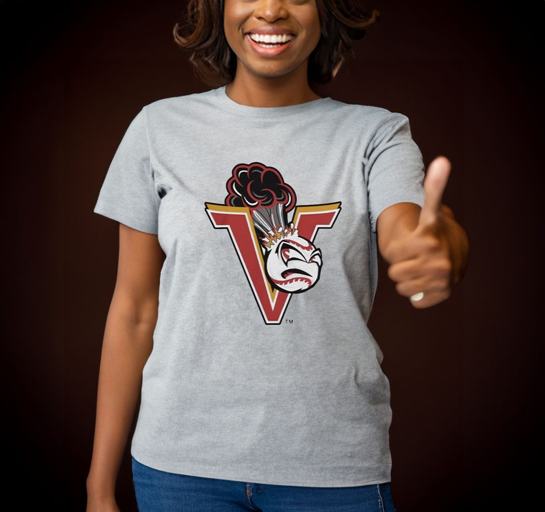 volcanoes Alternate Logo shirt