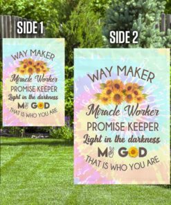 way maker, miracle worker god flag 5818