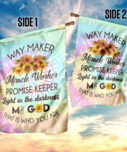 way maker, miracle worker god flag 8716