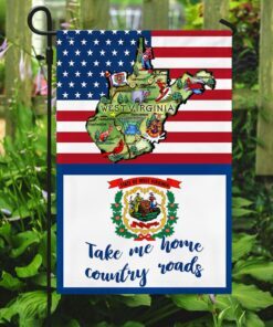 west virginia take me home country roads flag mln431f 8737