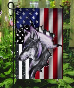 wolf flag 6577