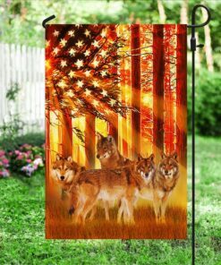 wolf flag wolves american sunset ddh2893fv3 5112