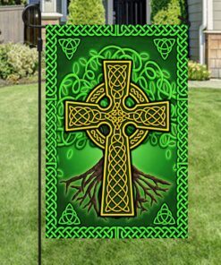 yggdrasil celtic cross flag ddh3326f 5329