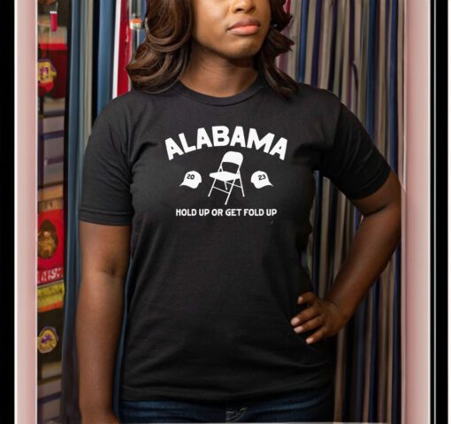 Alabama Metal Folding Chair T-shirt