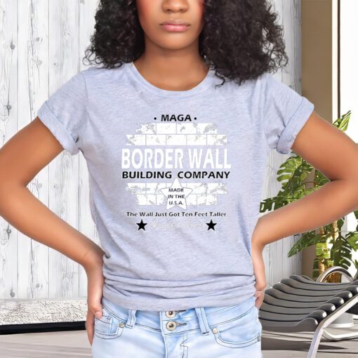 Donald Trump Border Wall Construction Company T-Shirts