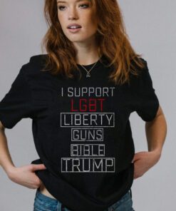 Donald Trump T shirt I Support LGBT Trump 2024 t shirts