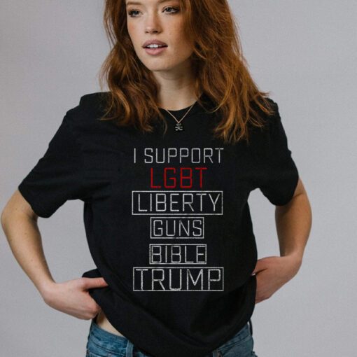 Donald Trump T shirt I Support LGBT Trump 2024 t shirts