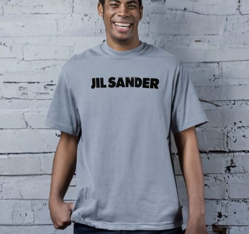 Jil Sander Logo Printed Crewneck Shirt, Jil Sander T Shirts