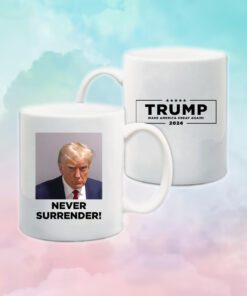 MAGA 47 Trump Never Surrender Coffee Mug 2