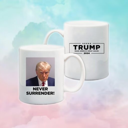 MAGA 47 Trump Never Surrender Coffee Mug 2