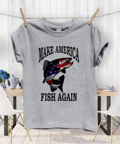 Make America Fish Again USA Fishing Gift T-ShirtS