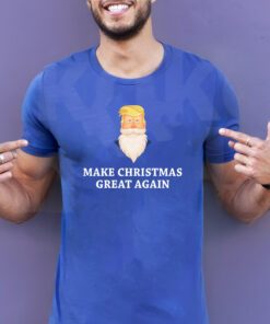 Make Christmas Great Again Santa Beard Trump Shirts