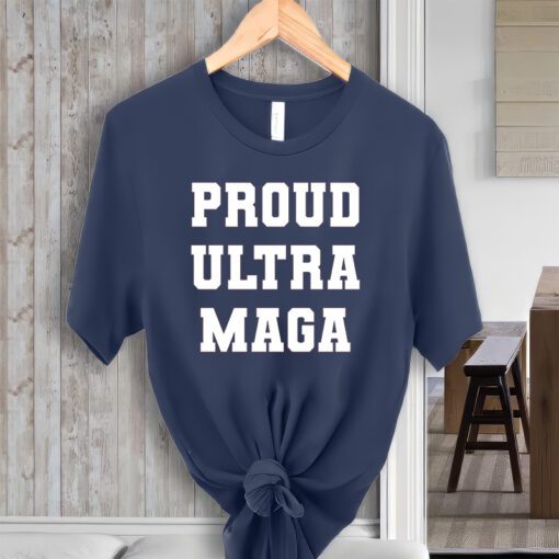 Proud Ultra MAGA Varsity USA United States Of America Shirt