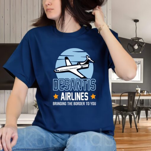 Retro Desantis Airlines Funny T-Shirts