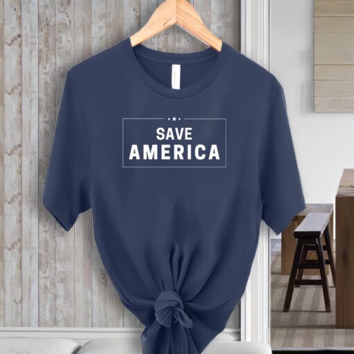 Save America Patriotic Trump Make America Great Again Shirt