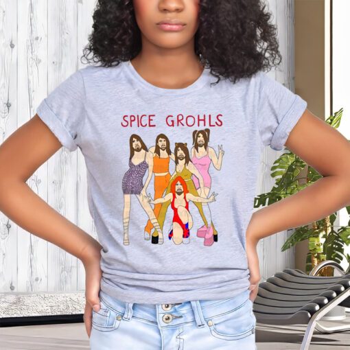 Spice Grohls Shirt, trending shirt, Spice Grohls girls Dave Music Funny Parody shirt, Shirts that Go Hard, Spice Grohls Unisex T-Shirt