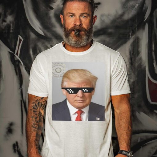 The world’s greatest mugshot Trump shirts