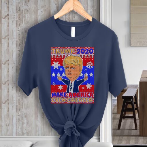 Trump Make America Even Greater Ugly Christmas Sweater Shirt