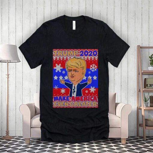 Trump Make America Even Greater Ugly Christmas Sweater Shirts