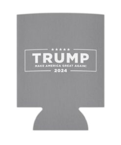 Trump Never Surrender Beverage Coolers Gray